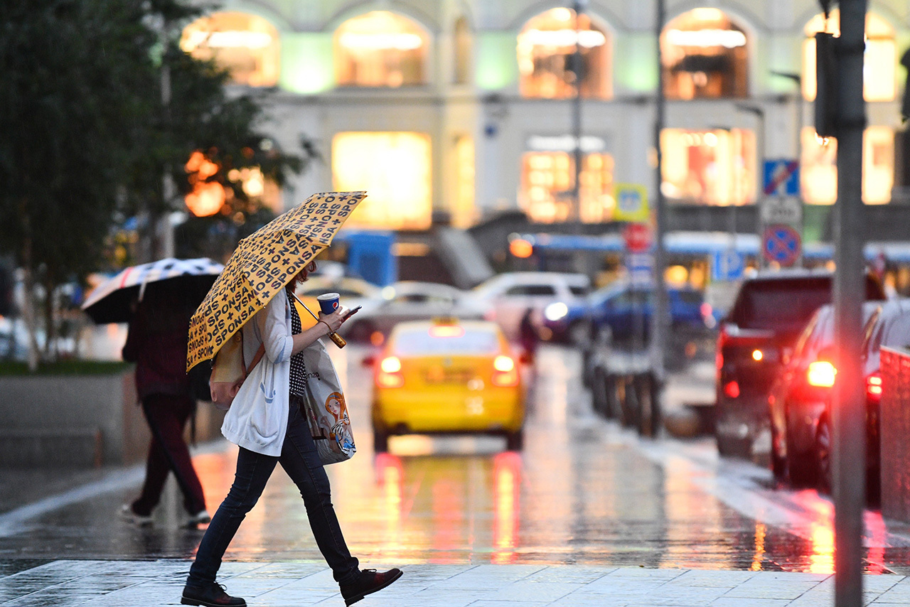Москвичам пообещали четырехдневный дождь