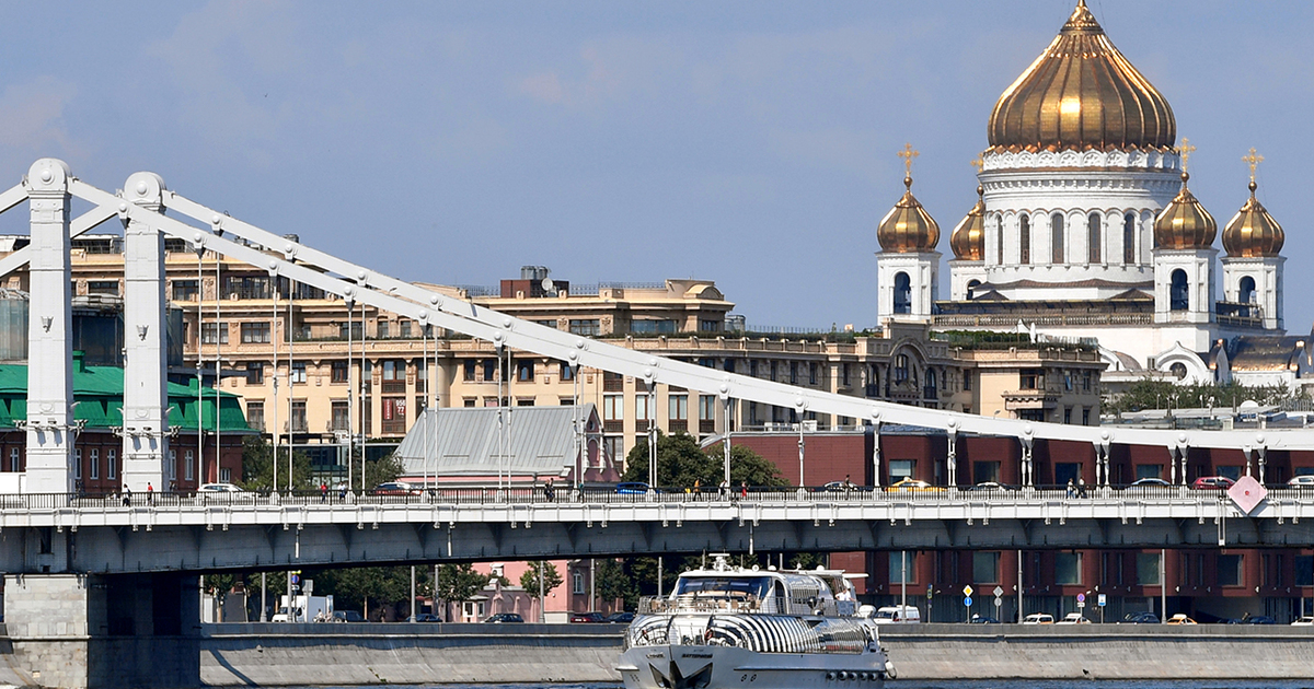 Автор проекта крымского моста в москве. Фото храма с Крымского моста в Москве.