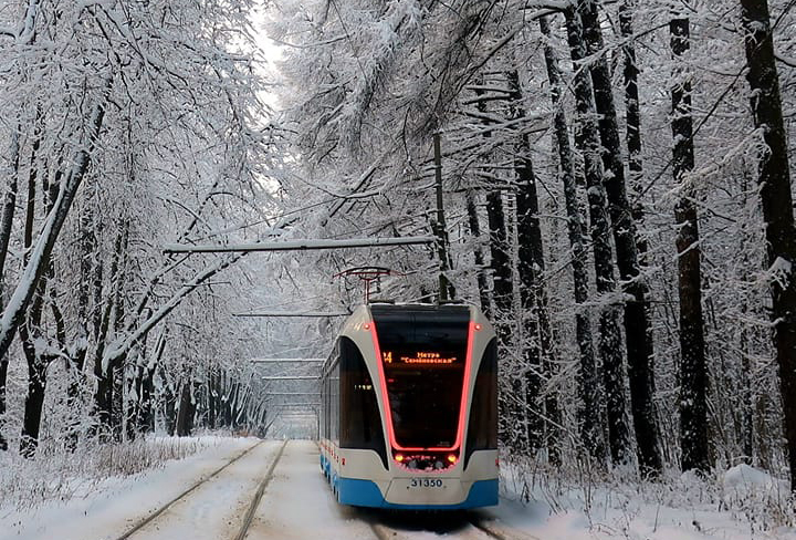 Москвичи назвали самые красивые трамвайные маршруты в городе