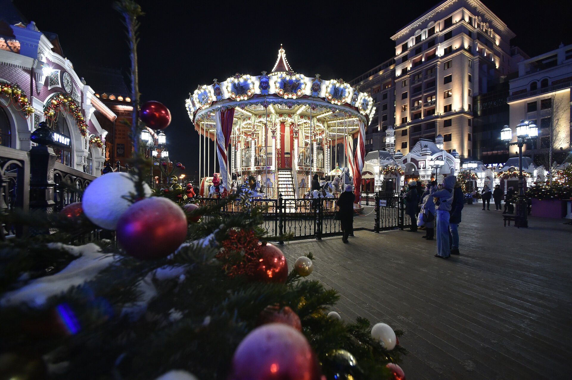 Собянин назвал лучшее место для празднования Рождества Христова в столице