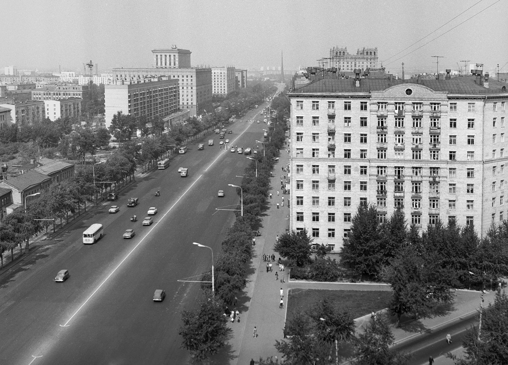 Проспект Мира, 1967 год