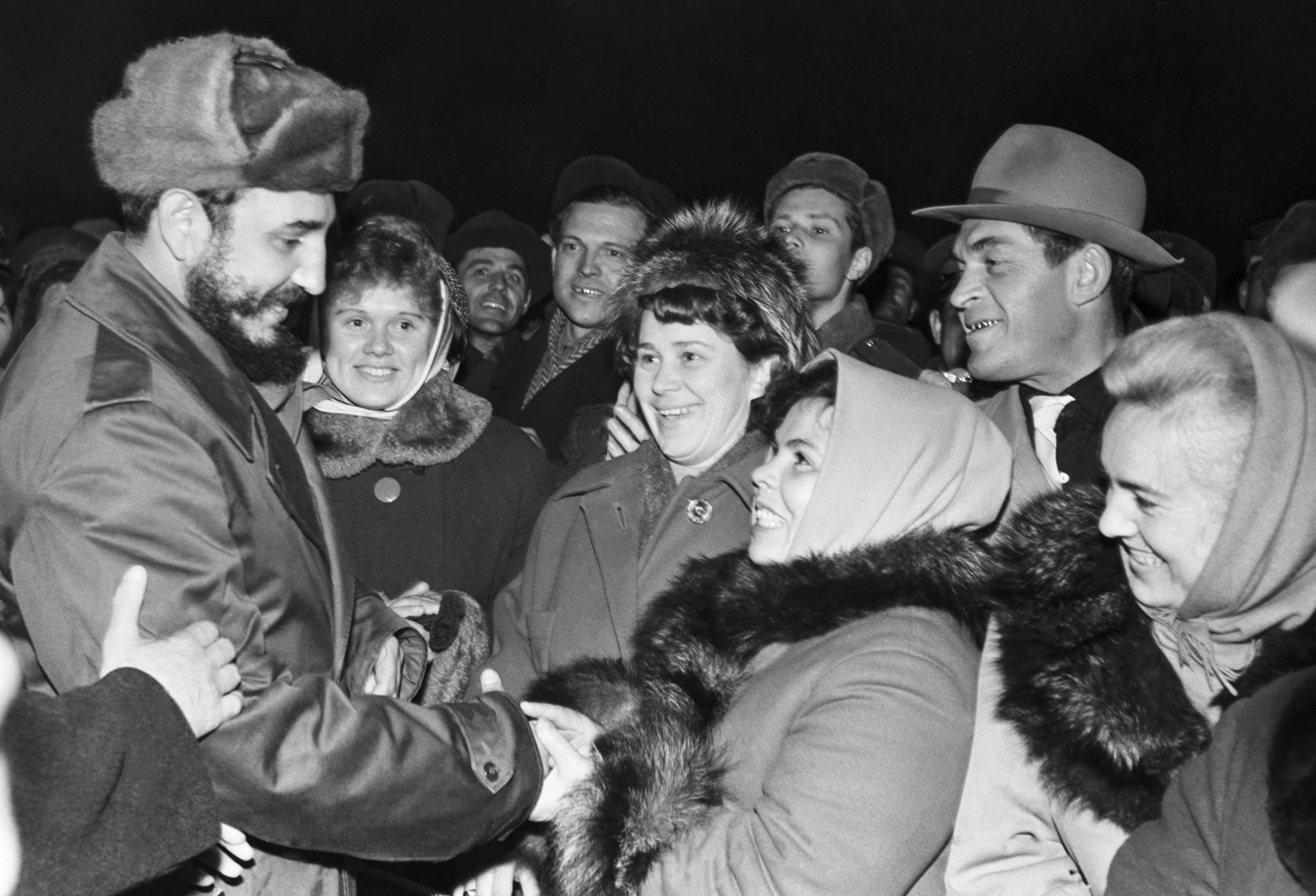 фидель кастро в москве 1963