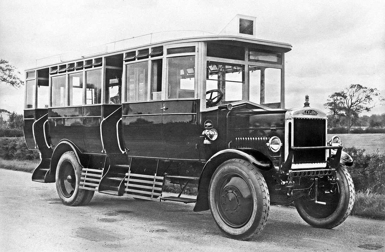 Leyland GH6, 1924 год. Производитель Leyland Motors Ltd (Великобритания)