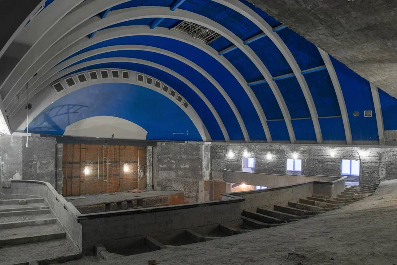 Зал кинотеатра «Ударник», январь 2023 года