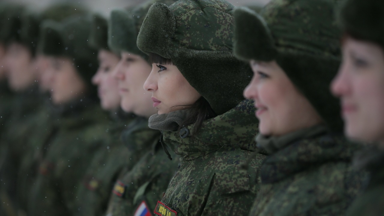 Женский батальон шойгу фото