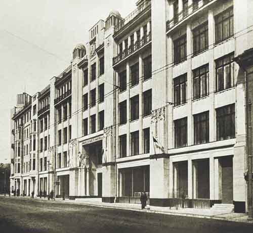Фасад здания, 1916 год
