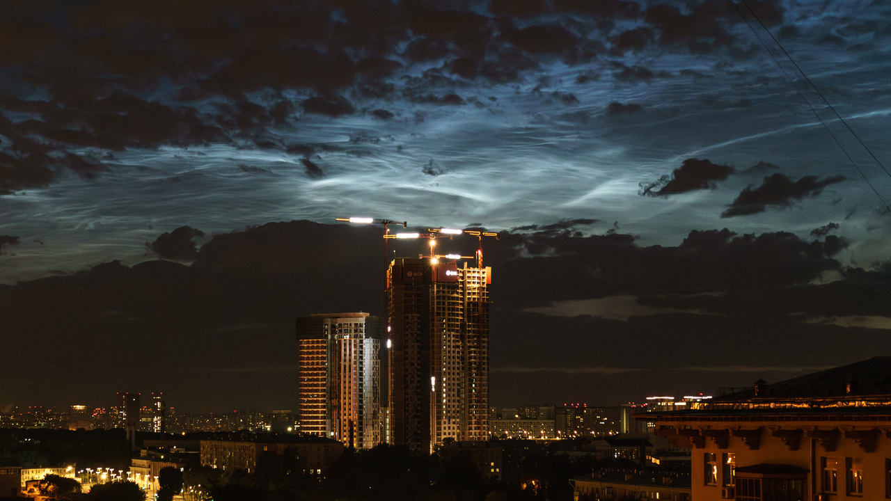 Карта неба над москвой