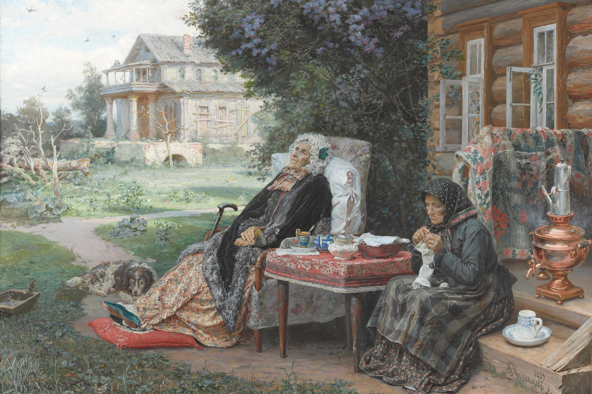 Russian past. Максимов Василий «всё в прошлом», 1889 год. Максимов Василий 