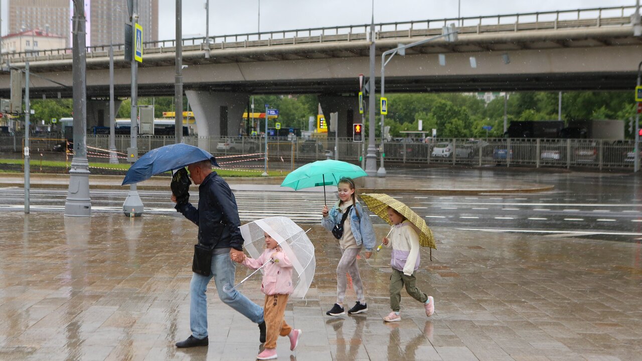 Москвичей предупредили о дождях - Мослента