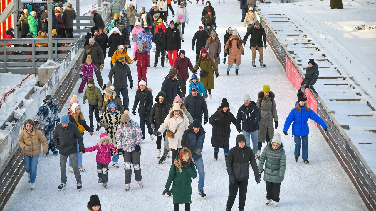 Раскрыта дата открытия катков в Москве - Мослента