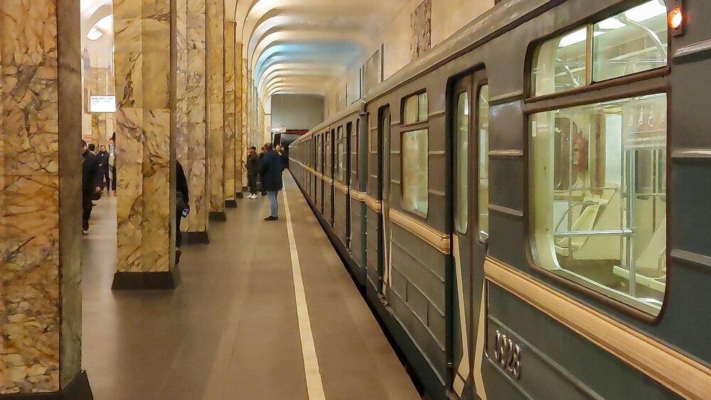 На станции «Спортивная» произошло возгорание