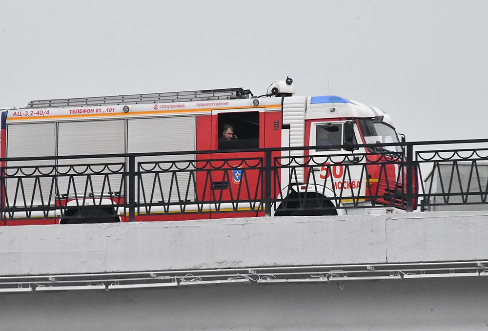 На столичном складе прогремел взрыв