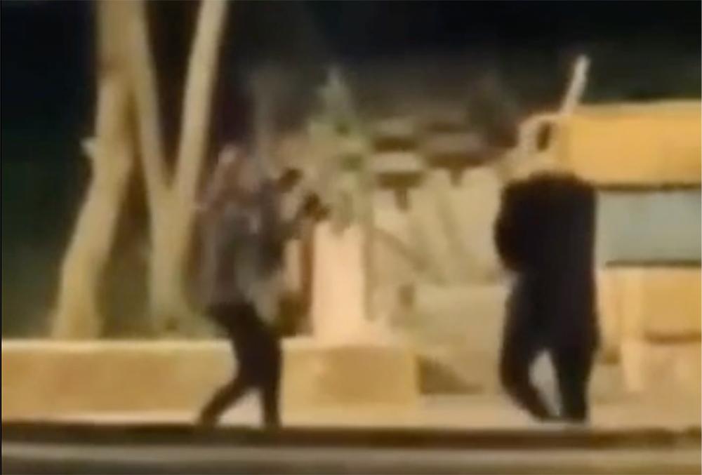 В московском дворе сняли на видео битву «Дунканов Маклаудов» на мечах