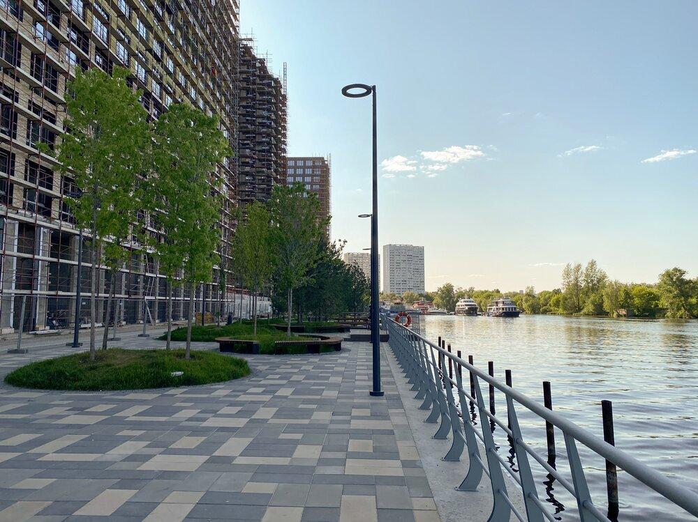 Стало известно о появлении нового прогулочного маршрута вдоль Москвы-реки