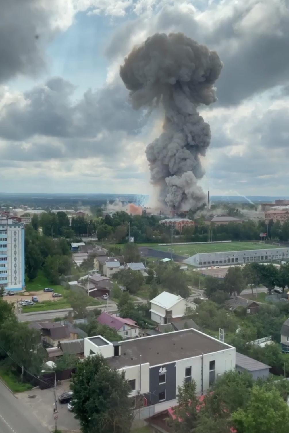 Раскрыто количество пострадавших от взрыва на заводе в Сергиевом Посаде