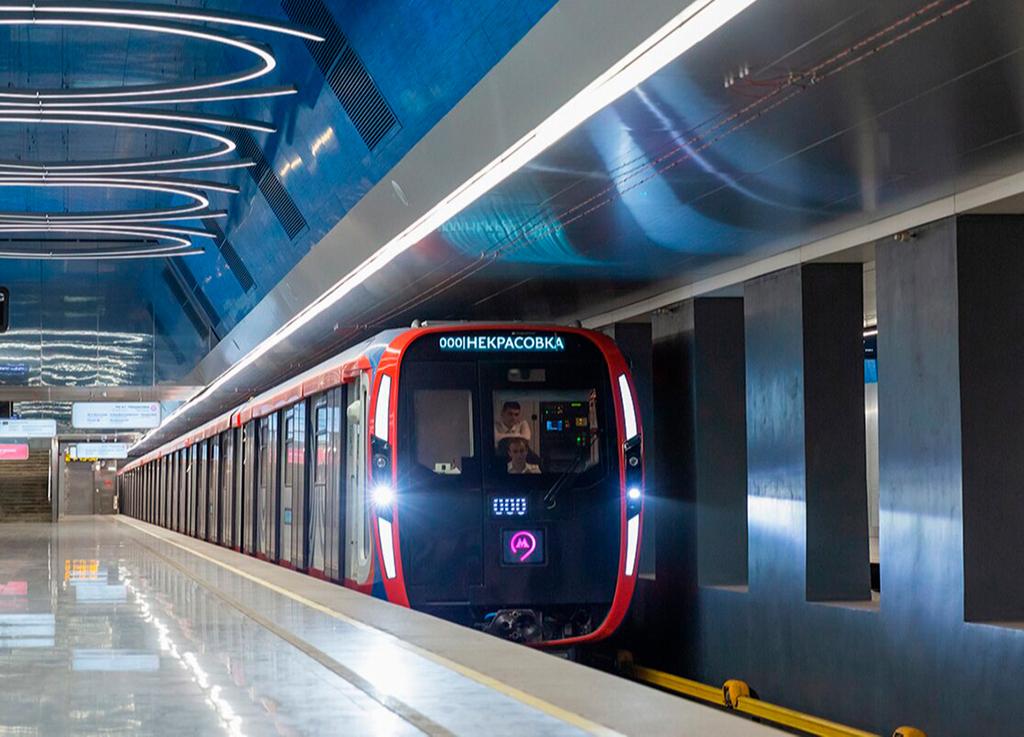 Фото новых вагонов метро в москве