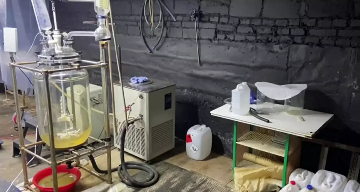 Украинец оборудовал нарколабораторию в Подмосковье