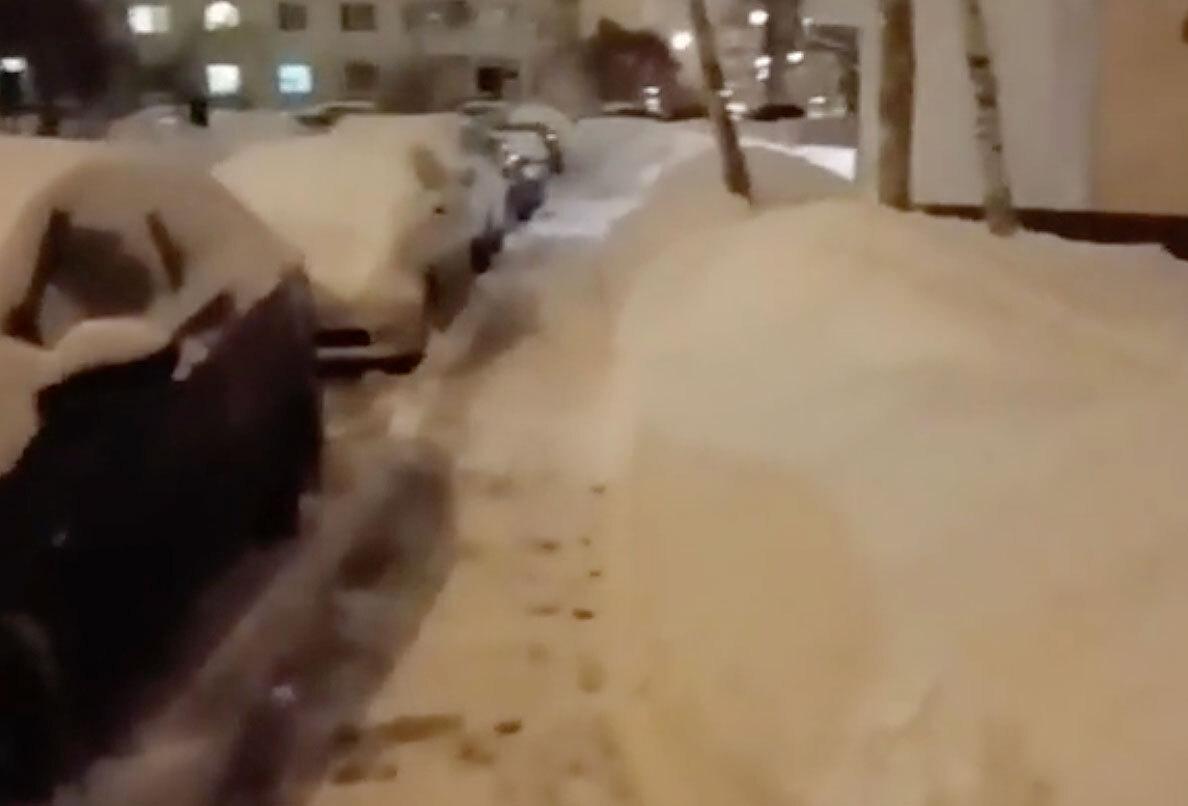 Житель столичного «спальника» похвастался работой местного дворника