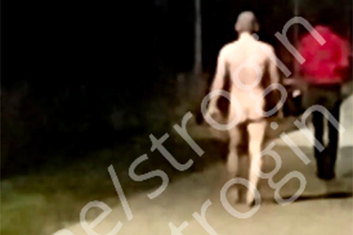 Голый мужчина прошелся по московскому парку и попал на видео