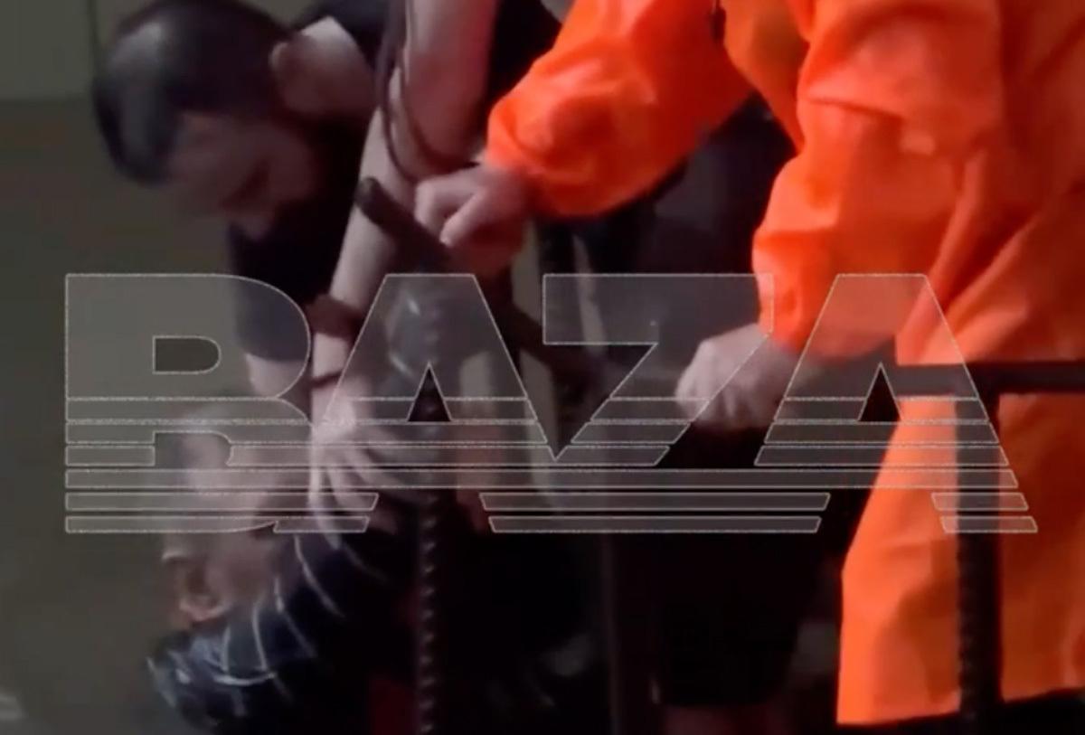 Прошедший в Москве ливень затянул рабочего в сточную трубу