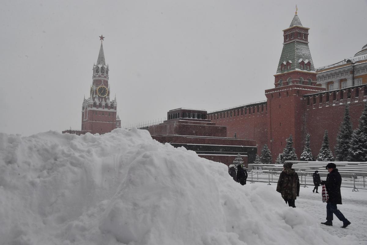 В Москве Прошел Новый Год