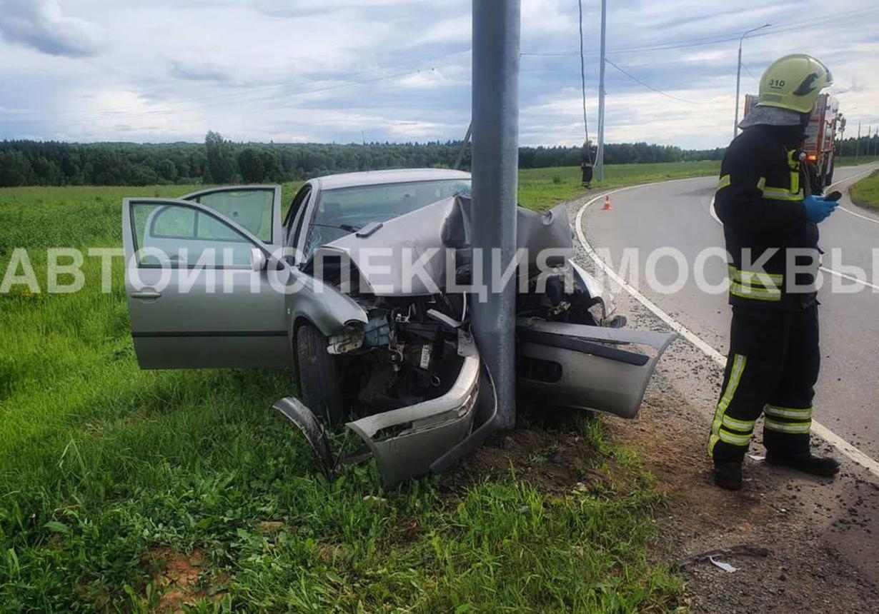 Смертельная авария произошла в Москве