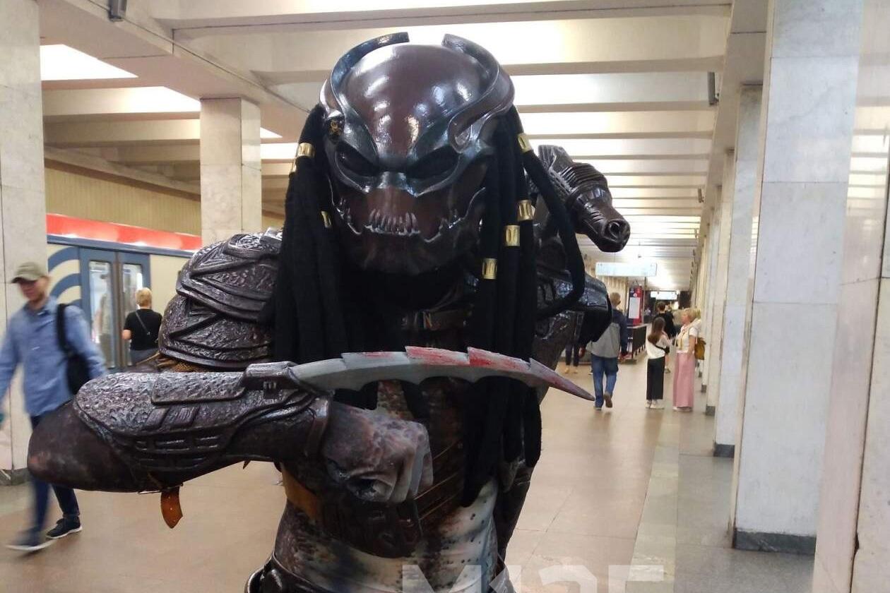 В московском метро заметили Хищника