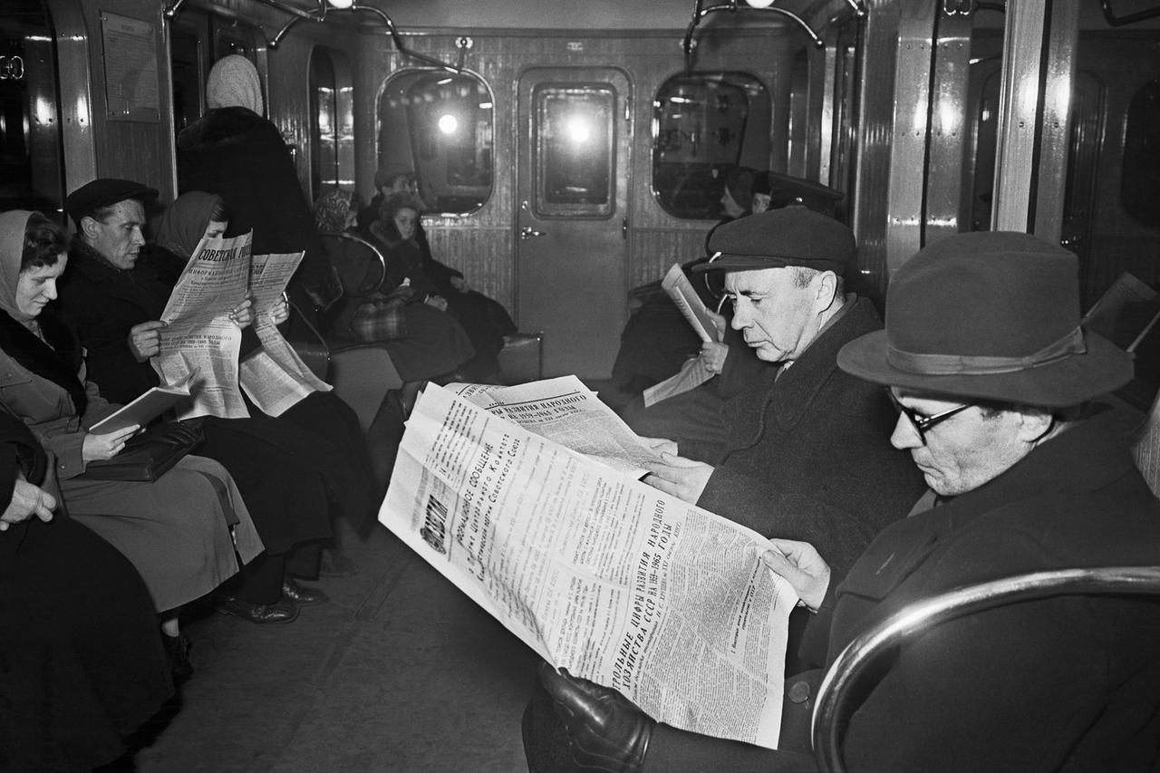 Россияне поспорили из-за архивных снимков московского метро