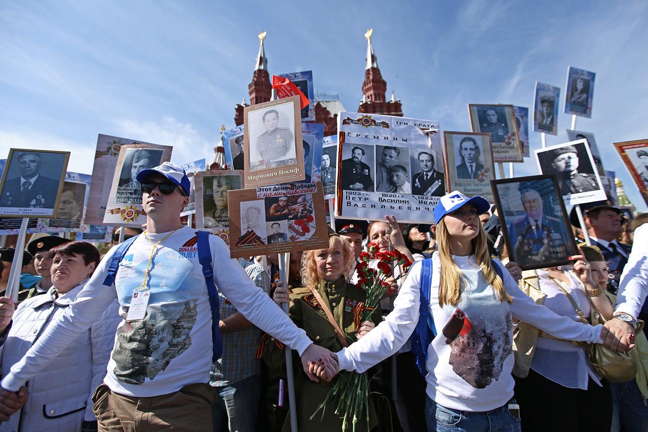 Раскрыты подробности проведения акции «Бессмертный полк» в Москве