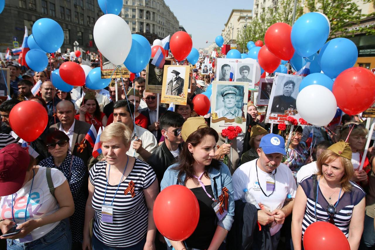 Шествие «Бессмертного полка» пройдет в Москве после трехлетнего перерыва