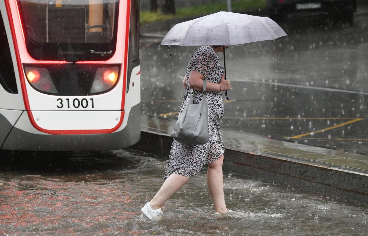 «Желтый» уровень погодной опасности объявлен в Москве