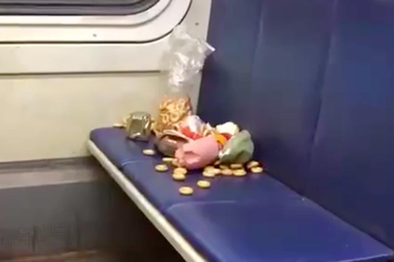 Пассажиров подмосковной электрички сравнили со свиньями