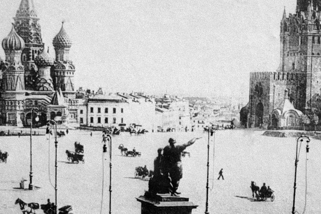 Раскрыты адреса самых первых электрических фонарей в дореволюционной Москве