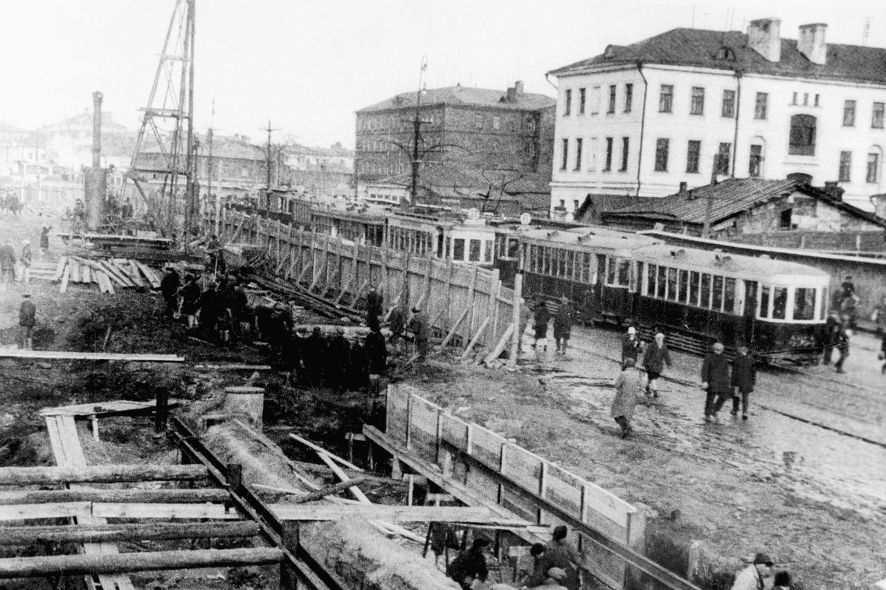 Москвичи описали способ прокладки тоннеля первой линии метро