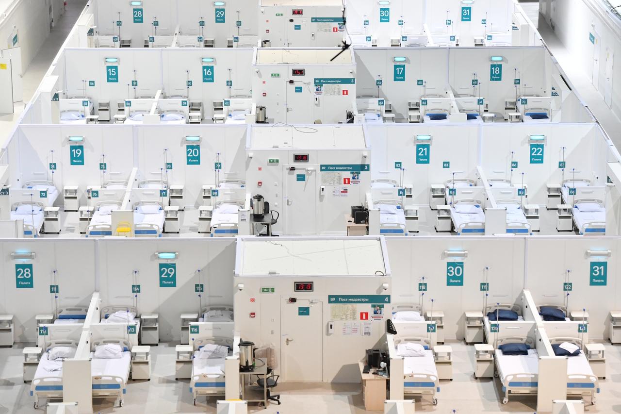 В Москве обворовали ковидный госпиталь