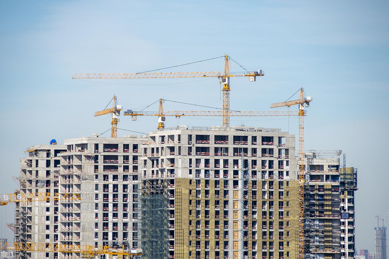 Определены районы Москвы с самыми высокими новостройками