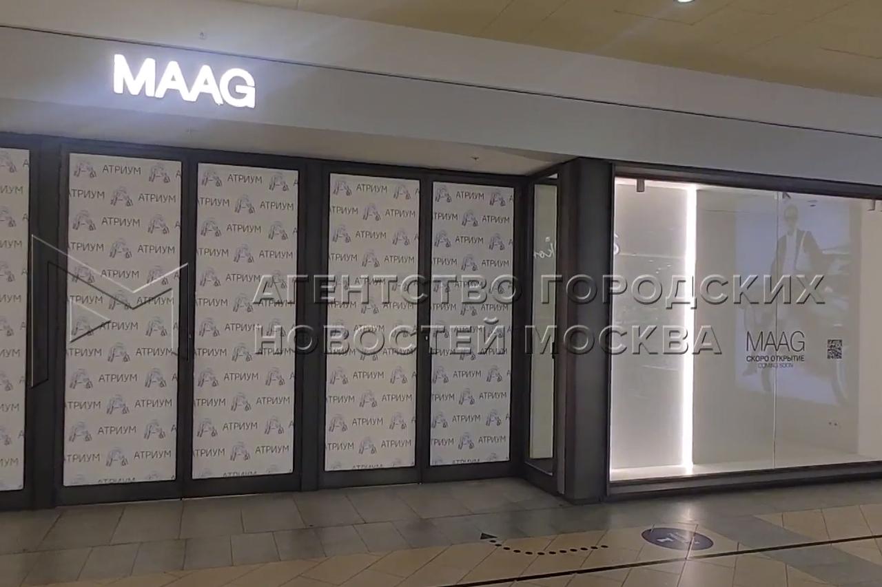 Подготовка к открытию магазина на месте Zara в Москве попала на видео