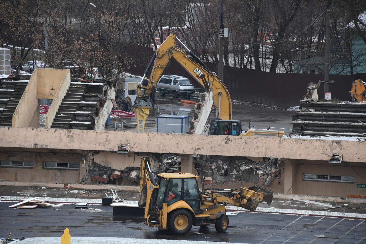 На столичном стадионе «Торпедо» нашли человеческие останки