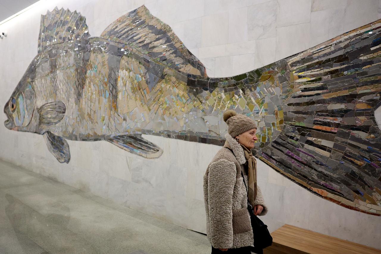 Раскрыта станция московского метро с потолком из «рыбьей чешуи»