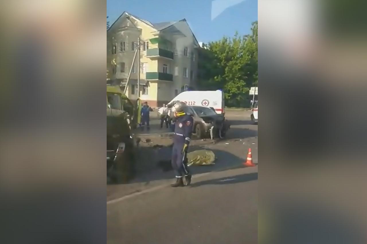 Последствия смертельного ДТП в Подмосковье попали на видео