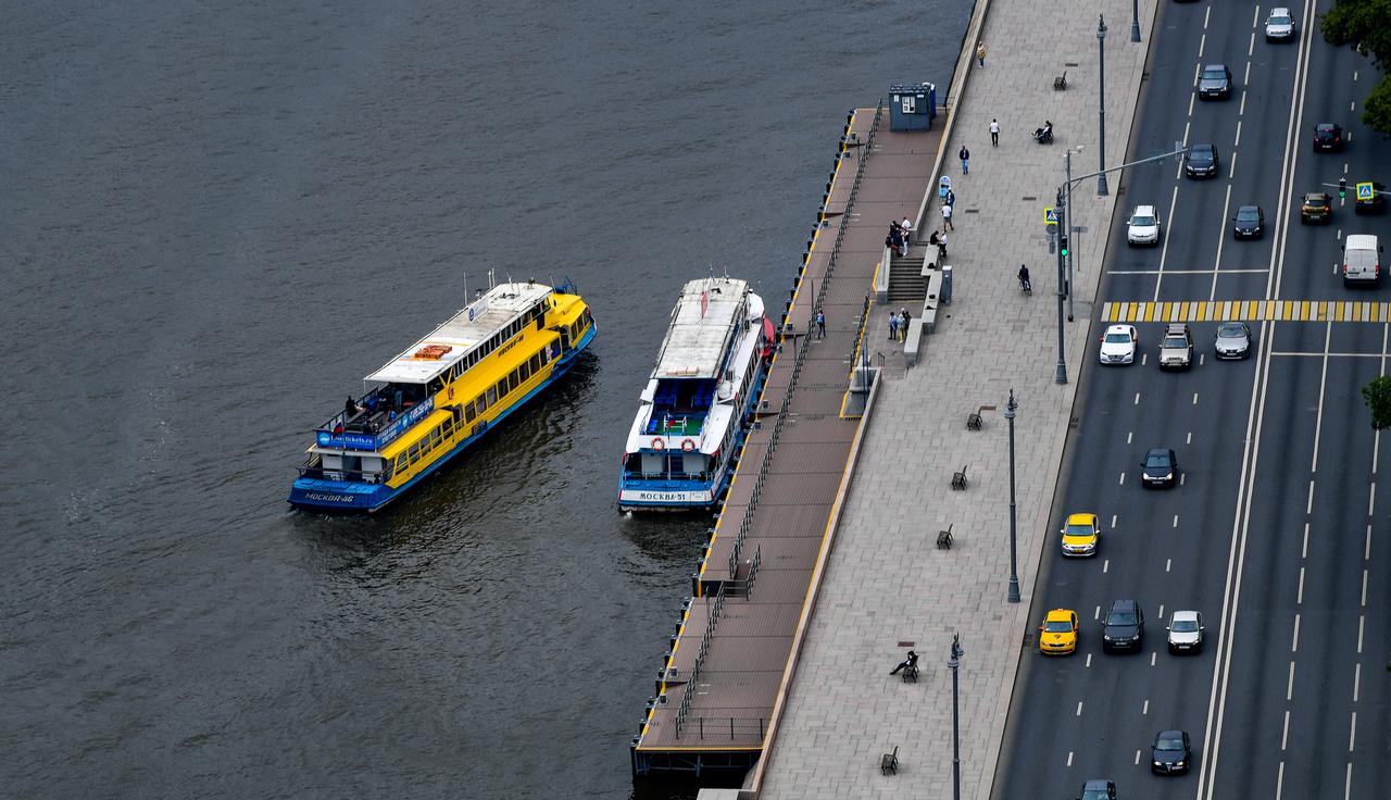 Названы плюсы популярного у москвичей речного причала
