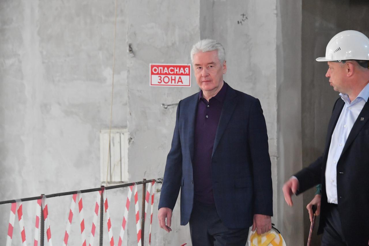 Сергей Собянин анонсировал строительство четырех станций Троицкой линии метро