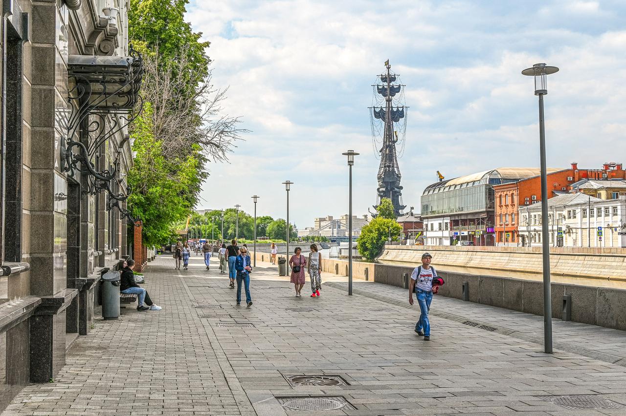 Раскрыта протяженность благоустроенных столичных набережных в границах МКАД