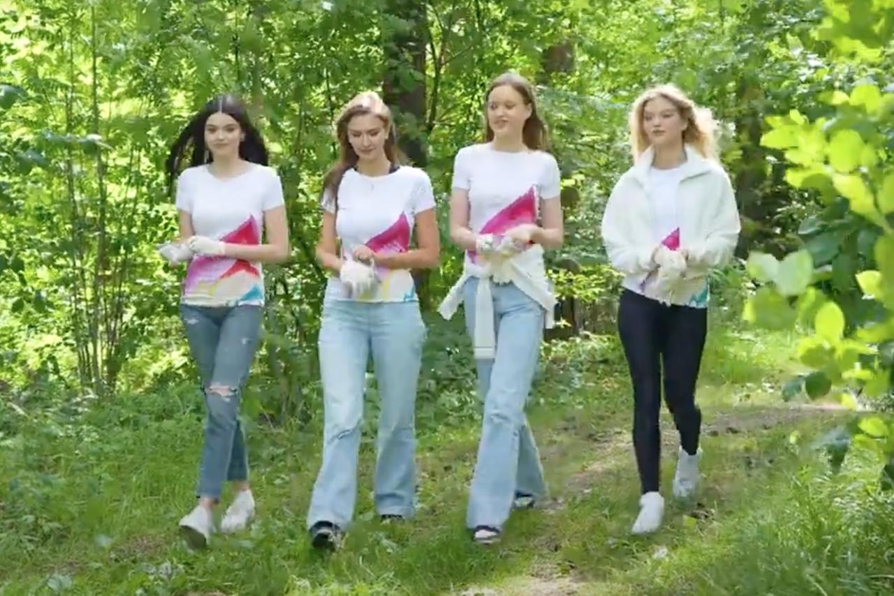 Опубликовано фото участниц конкурса «Мисс Россия» в подмосковном лесу