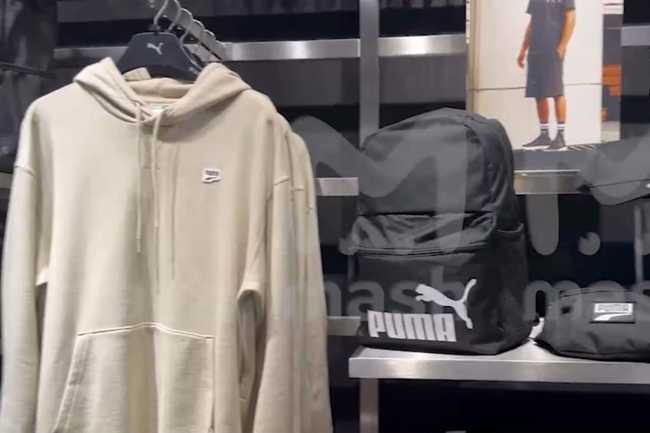 Открытие нового магазина с товарами Puma в Москве попало на видео