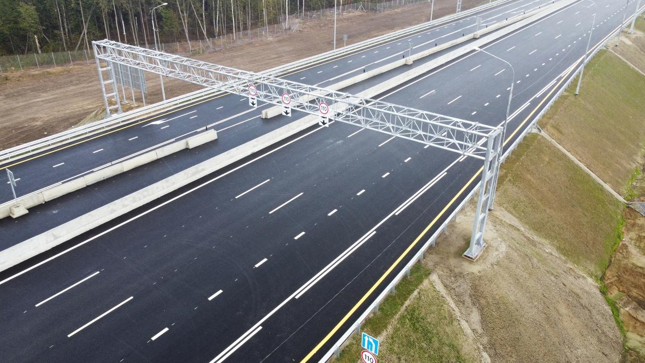 Участок ЦКАДа остался без света из-за кражи сотен метров кабеля