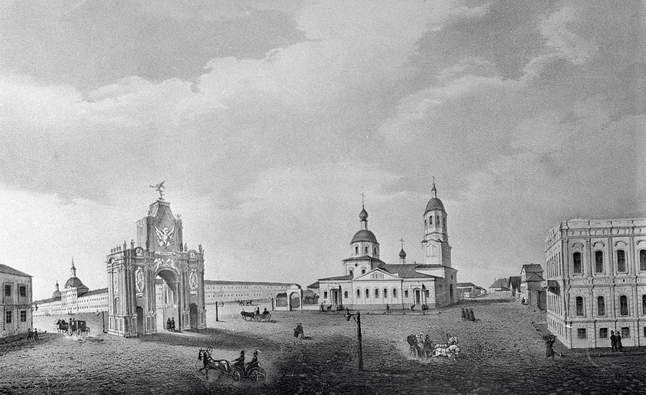 Раскрыта судьба Красных Ворот с одноименной площади в Москве