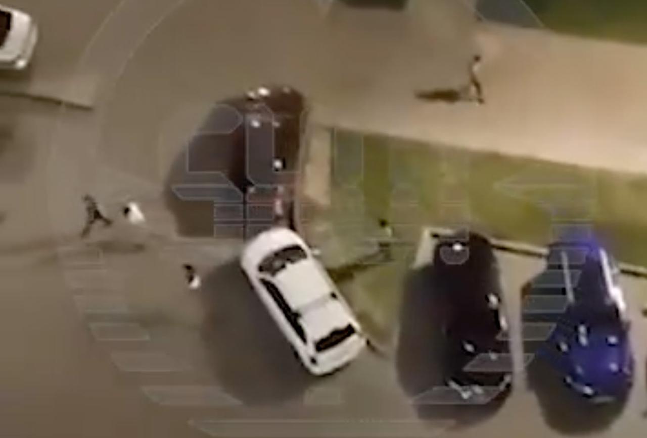 Массовая драка со стрельбой в Подмосковье попала на видео