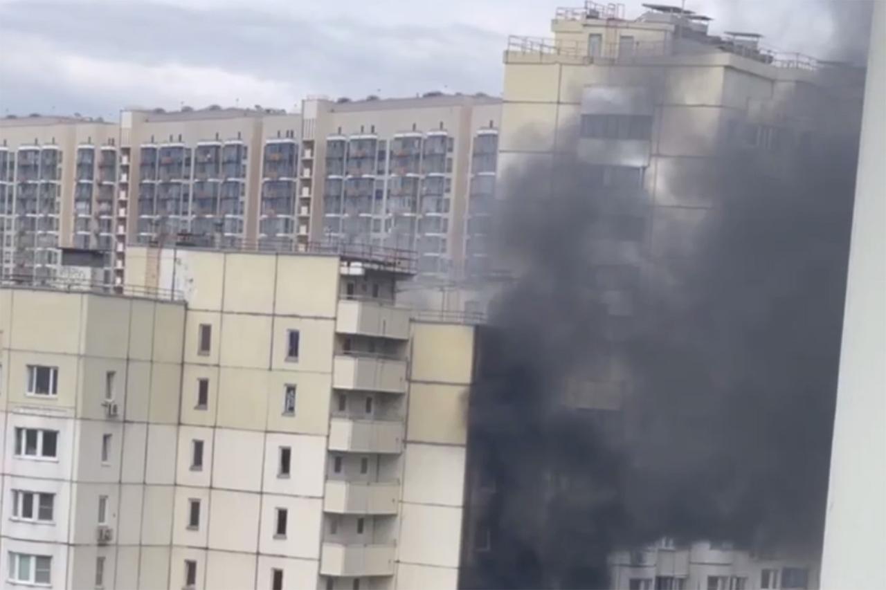 Взорвавшийся в подмосковной квартире дезодорант вызвал пожар