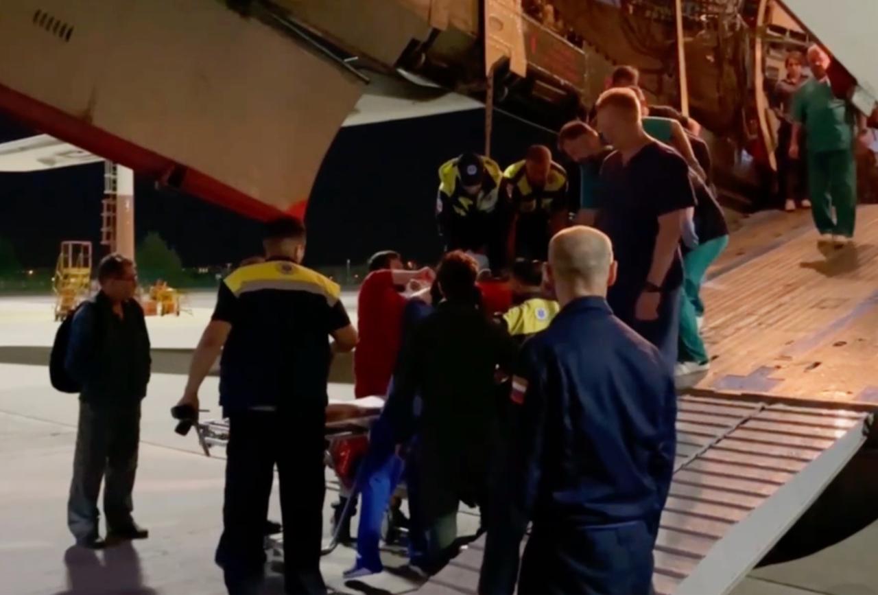 Часть пострадавших от взрыва в Махачкале доставили в Москву